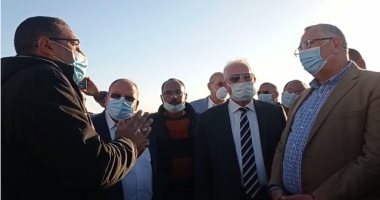 وزير الزراعة ومحافظ جنوب سيناء يتفقدان ميناء الصيد بالطور ومصنع الثلج وزير الزراعة ومحافظ جنوب سيناء يتفقدان ميناء الصيد بالطور ومصنع الثلج